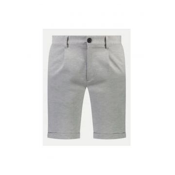 Pantaloni scurti barbati -  303585570 - Poliester/Poliamida/Viscoza - Gri