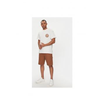 Pantaloni scurti barbati -  303595661 - Bumbac - Maro