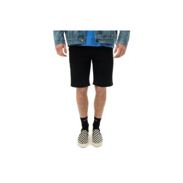 Pantaloni scurti cargo barbati  Bumbac - Negru