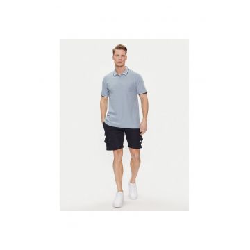 Pantaloni scurti sport barbati -  303976248 - Albastru inchis - Poliester