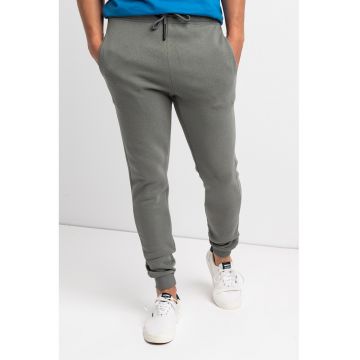 Pantaloni sport regular fit cu snur de ajustare