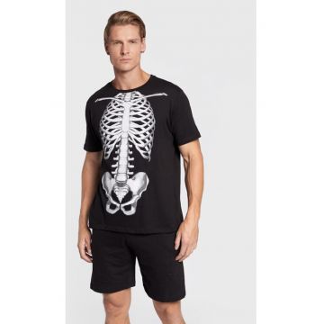 Pijama barbati -  90207 - Bumbac - Negru