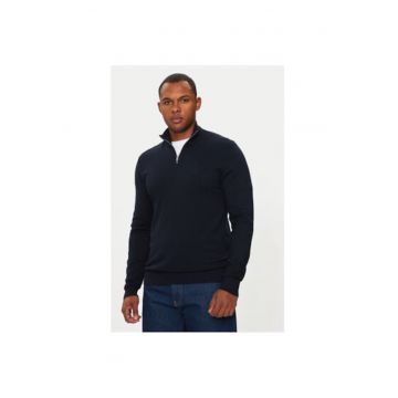 Pulover barbati -  304439667 - Viscoza/Nylon - 2XL INTL - Albastru
