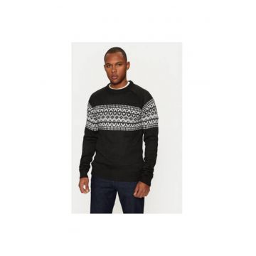 Pulover barbati -  304527739 - Poliester - M INTL - Negru