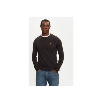 Pulover MK-230EINSTEIN2 Bleumarin Regular Fit - Acril