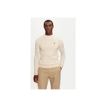 Pulover MK-230EINSTEIN6 Bej Regular Fit - Acril