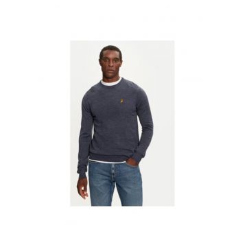 Pulover MK-230EINSTEIN8 Albastru Regular Fit - Acril