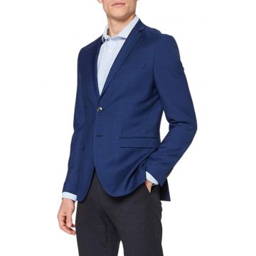 Sacou casual - Albastru inchis - 48 -