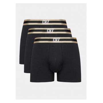 Set 3 boxeri barbati -  302869183 - Bumbac - Negru