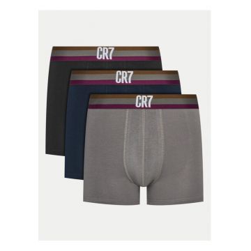 Set 3 boxeri barbati -  304250644 - Bumbac - Multicolor
