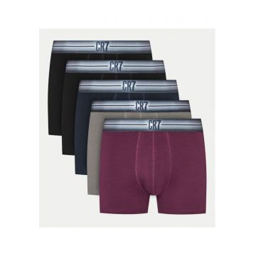 Set 5 boxeri barbati -  304774478 - Bumbac - Multicolor