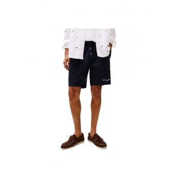 Sort  pentru Barbati - small tommy logo sweatshorts - MW0MW38698-DW5 - Albastru