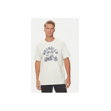 Tricou barbati -  304281662 - Bumbac - S INTL - Alb