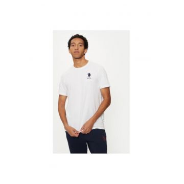 Tricou barbati -  304797033 - Bumbac - Alb