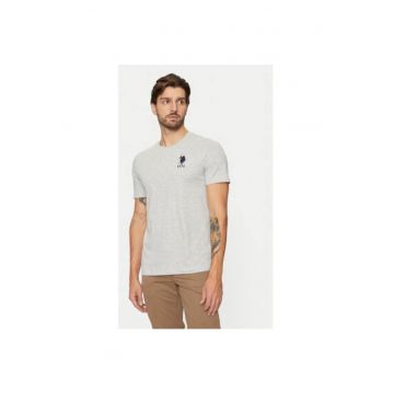Tricou barbati -  304797088 - Bumbac - Gri