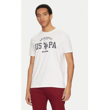 Tricou barbati -  304798108 - Bumbac organic - Alb