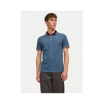 Tricou barbati -  304899041 - Bumbac organic - XS INTL - Albastru