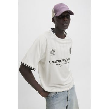 Tricou lejer cu maneci raglan