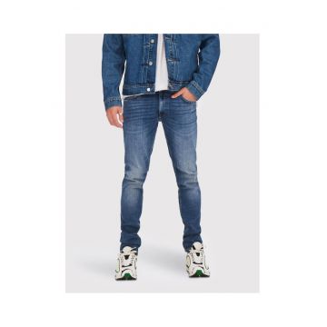 Blugi barbati -  300006887 - Bumbac - Albastru - Albastru