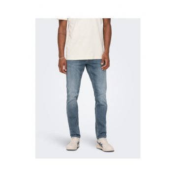 Blugi barbati -  301845331 - Bumbac - Albastru - Albastru