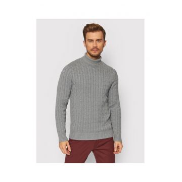 Bluza barbati -  209537383 - Bumbac organic - Gri - Gri