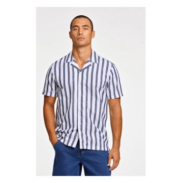 Camasa barbati -  85273 - Bumbac - Bleumarin