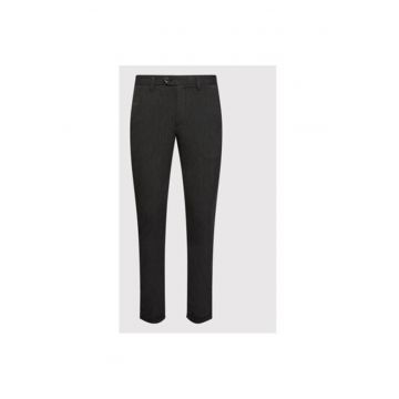 Pantaloni barbati -  208773225 - Poliester/Viscoza - Gri