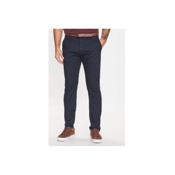Pantaloni barbati -  302390274 - Bumbac - Albastru