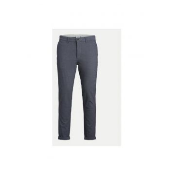Pantaloni barbati -  304196249 - Bumbac - Albastru