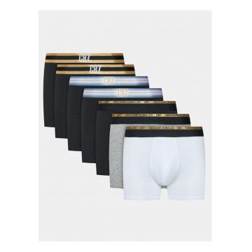 Set 7 boxeri barbati -  302869206 - Bumbac - M INTL - Multicolor