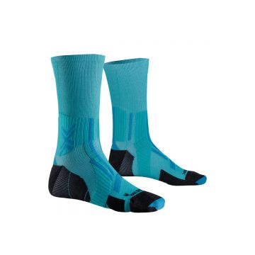 Sosete Trailrun Perform Crew Unisex Lake Green Sunset Blue 39-41