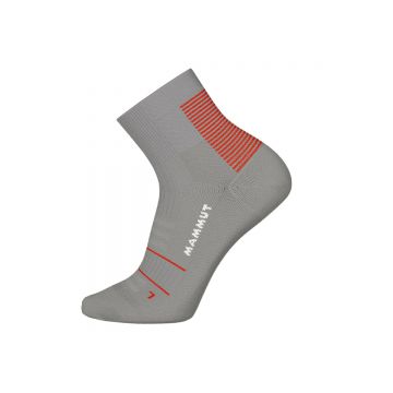 Sosete Unisex Mammut Trail Run Cushion Oy Wht Red