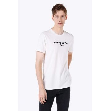 Tricou cu logo pe piept