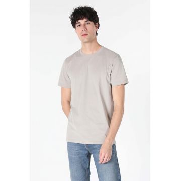 Tricou uni de bumbac