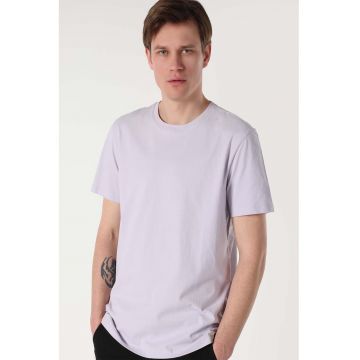 Tricou uni de bumbac