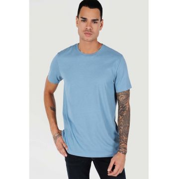 Tricou uni de bumbac
