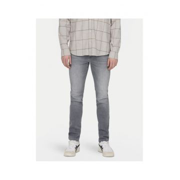 Blugi barbati -  303460891 - Bumbac - 45679 - Gri