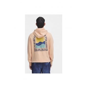 Bluza barbati -  303540791 - Poliester/Bumbac - Portocaliu