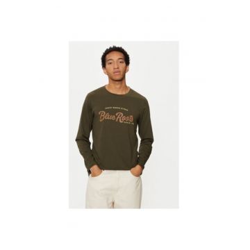 Bluza barbati -  304398810 - Bumbac - Verde