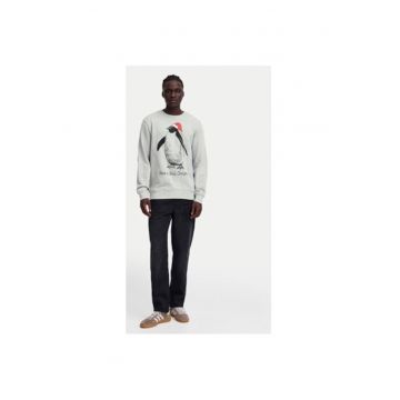 Bluza barbati -  304400919 - Bumbac - Gri