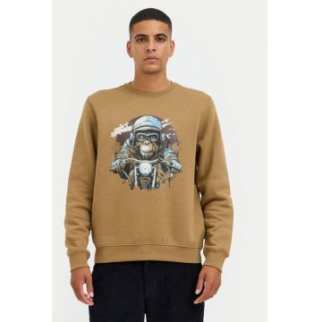 Bluza barbati -  304401008 - Bumbac/Poliester - Bej
