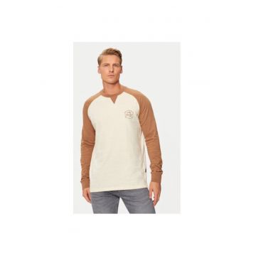 Bluza barbati -  304420924 - Bumbac - Maro