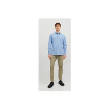 Camasa barbati -  302305988 - Bumbac - S INTL - Albastru