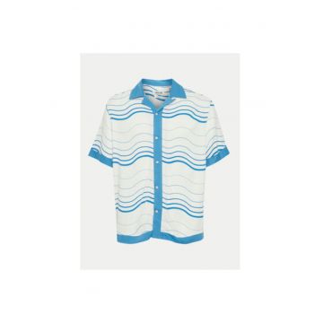 Camasa barbati -  303528836 - Viscoza - 2XL INTL - Albastru
