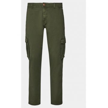 Pantaloni barbati -  303540395 - Bumbac - Verde