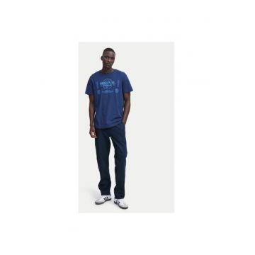 Pantaloni barbati -  303540982 - In/Bumbac - W28-L32 US - Albastru