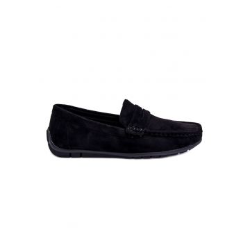 Pantofi mocasini pentru barbati -  BM198276 - Negru