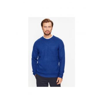 Pulover barbati -  302519460 - Acril/Bumbac - L INTL - Albastru