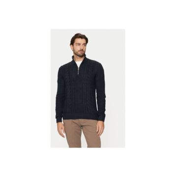 Pulover barbati -  304372896 - Acril - L INTL - Albastru