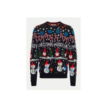 Pulover barbati -  304400933 - Acril - L INTL - Albastru